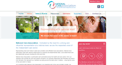 Desktop Screenshot of nationalcareassociation.org.uk